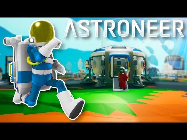 SPACE COLONIZATION SURVIVAL! - Astroneer Multiplayer Gameplay - 1.0 Release