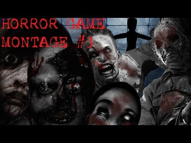 SCARY FUNNY HORROR GAME MONTAGE #3 [The Best Jumpscares and reactions]