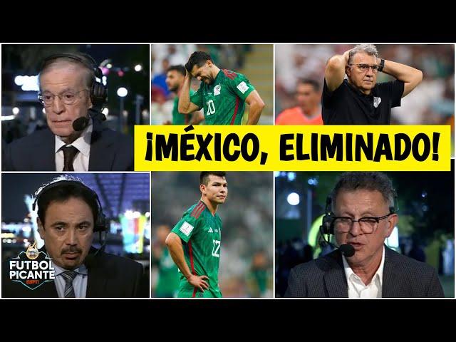 ANÁLISIS México, ELIMINADO del mundial Catar 2022. Al Tri NO LE ALCANZÓ vs Arabia | Futbol Picante