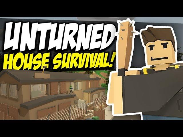 HOUSE SURVIVAL - Unturned Base Defense | Horde Beacon!