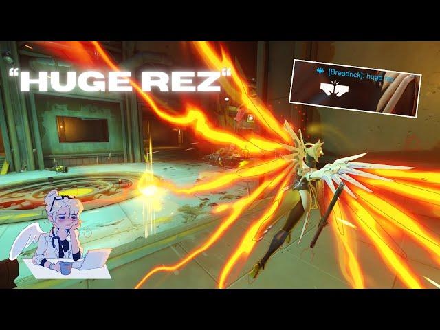 When You Get Away With The Rez!  Overwatch 2 Mercy