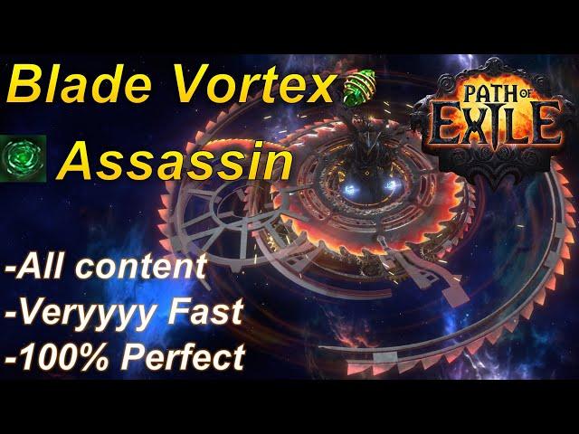 [3.24] Blade Vortex Autobomber is back! [Fast AF]- Path of Exile best build