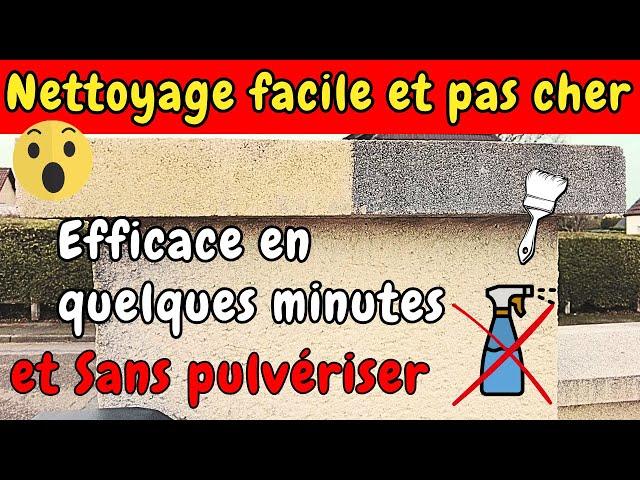 Comment nettoyer facilement les murs extérieurs