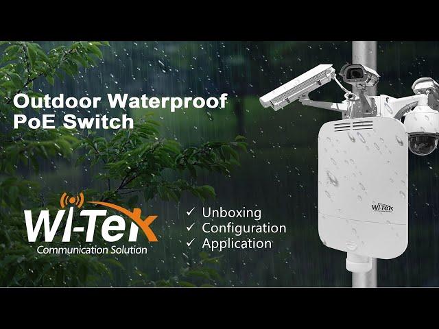 Outdoor Waterproof PoE Switch