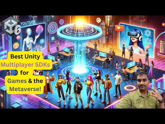 Best Unity Multiplayer SDKs for Games & the Metaverse! (Photon , Unity Netcode , Mirror , Normcore )