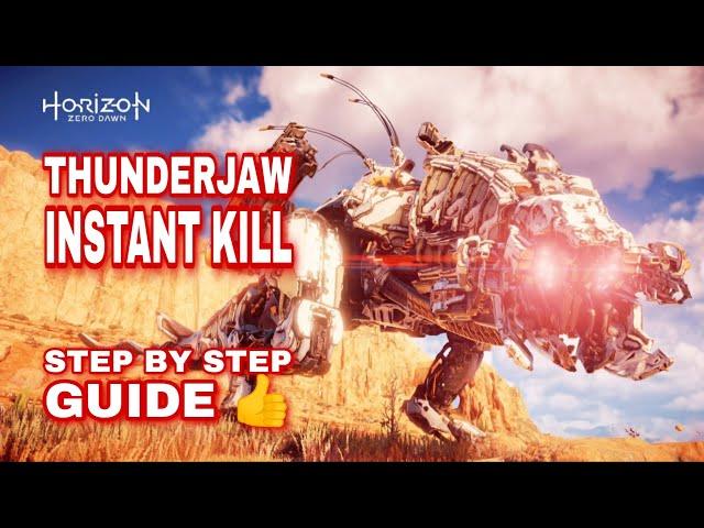 Horizon Zero Dawn - Thunderjaw Instant Kill Guide