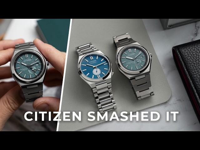 Best value CITIZEN hands on: The Tsuyosa small seconds and the super titanium ‘Forza’ NJ0180
