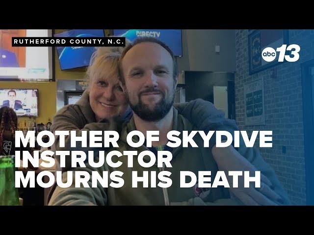 Mother of skydiver killed in plane crash mourns his death