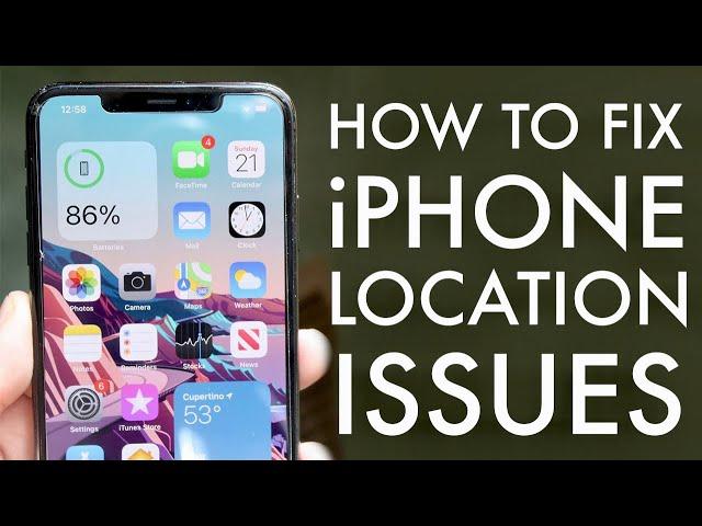 How To FIX Location / GPS Not Working On iPhone! (2021)