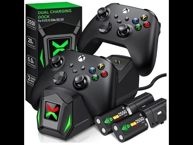 Зарядная станция и аккумуляторы для геймпадов Xbox