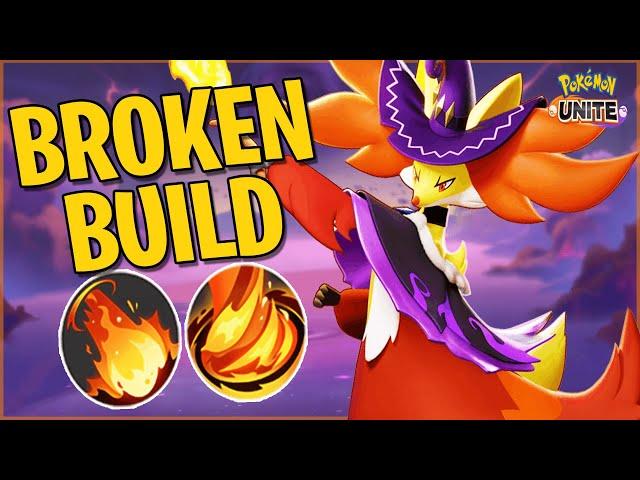 DELPHOX Is Absolutely BROKEN Right Now! Best Mage! | Pokemon Unite