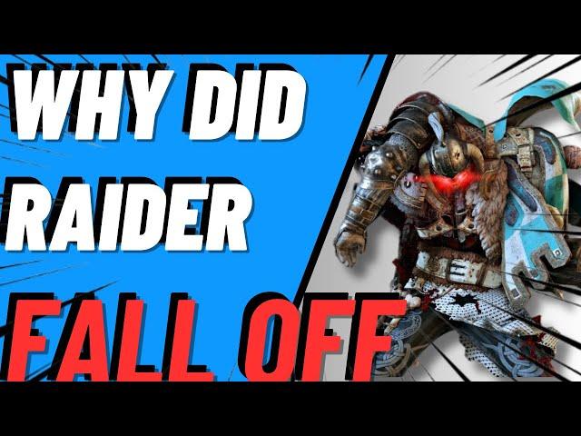 WHY RAIDER SLOWLY FELL OFF