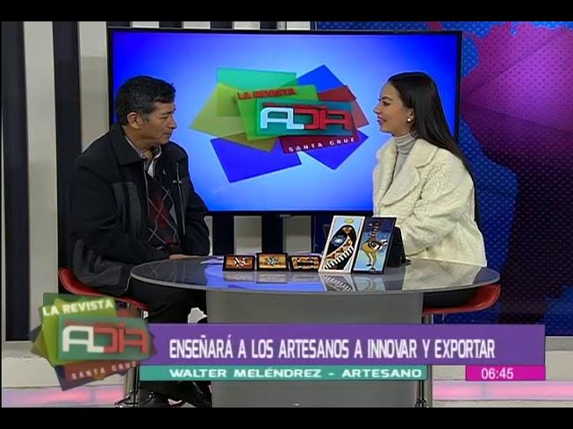 Walter Meléndez nos habla sobre al exportación de artesanías a Europa y Estados Unidos