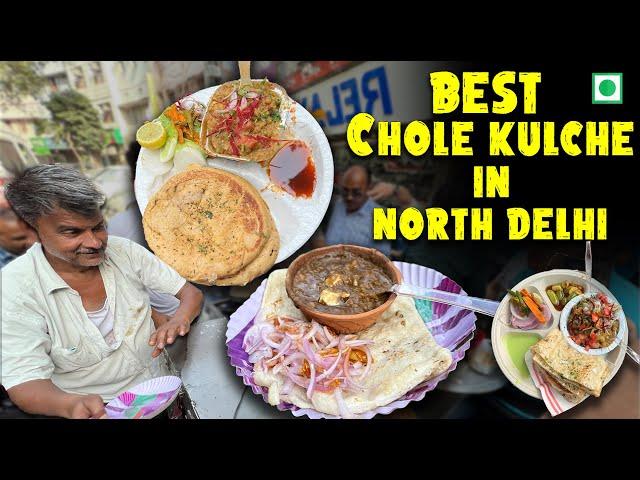 Best Chole Kulche In North Delhi | Street Food In Delhi