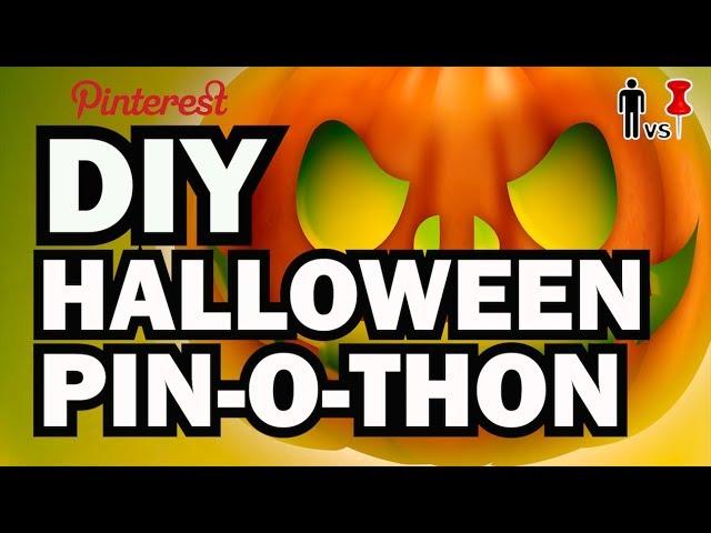 DIY Halloween PIN-O-THON - Man Vs Pin - Pinterest Test #70