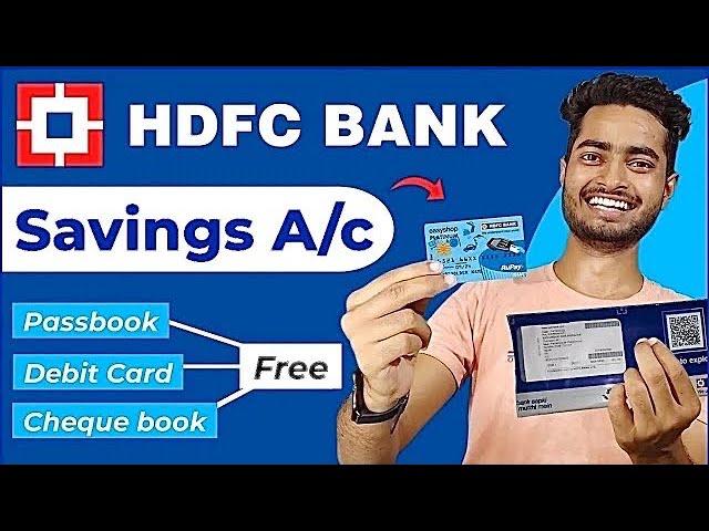 HDFC Bank Account Opening Online 2024 | HDFC Zero Balance Account Opening Online | HDFC Bank