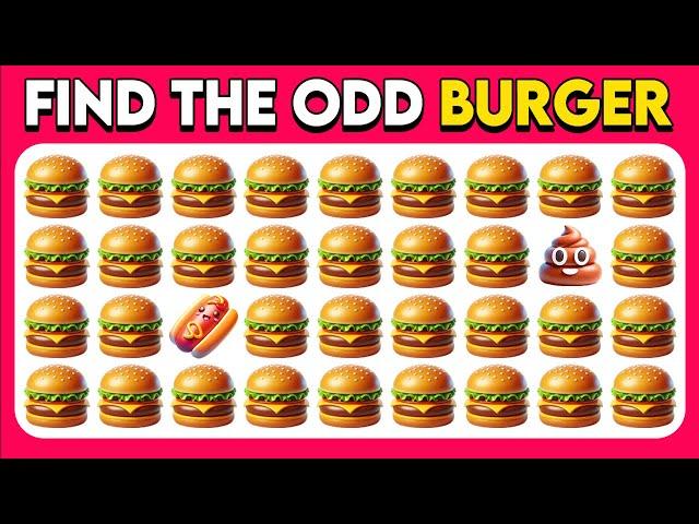 Find the ODD One Out - Junk Food Edition  Quiz Zone