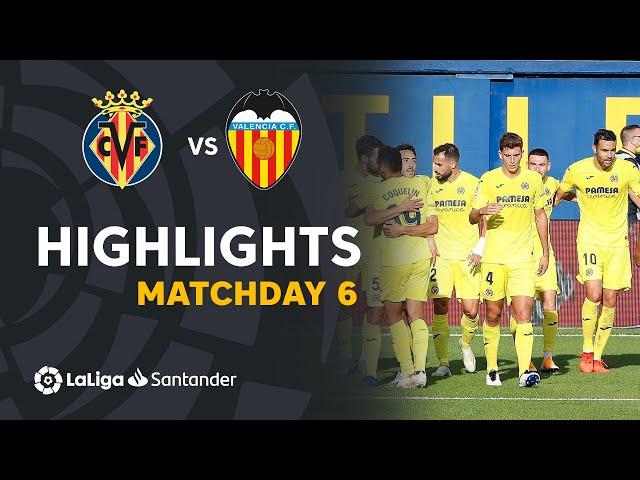 Highlights Villarreal CF vs Valencia CF (2-1)