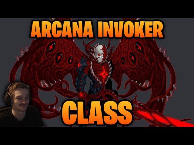 Arcana Invoker Class! Newest AQW Class!