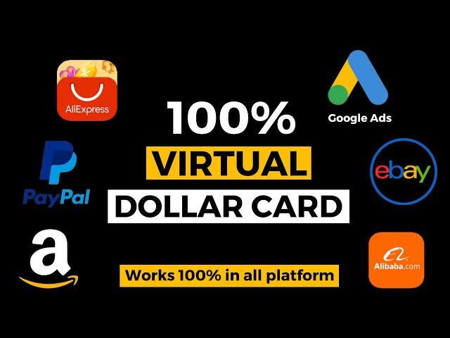 Best Virtual Dollar Card For International Payment [Best Virtual Dollar Card for Google Ads]