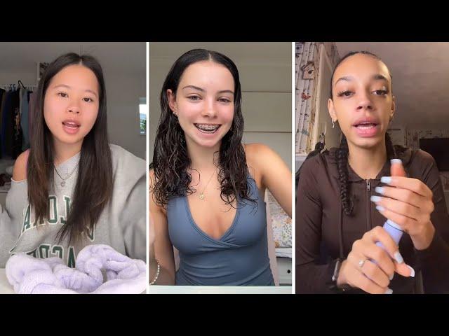 GRWM  ( Get Ready With Me ) Makeup Tutorial Tiktok Compilation ️(Skincare, Makeup, Outfits) 449