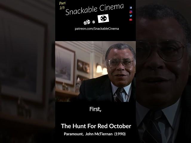 Snackable Cinema - The Hunt For Red October (1990) - 2/5 #Seanconnery#videoessay #Breakdown #Movie