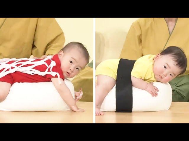 Japanese Variety Show Skit Of Babies Dressing Up As Sushi Might Be The Cutest Thing You See All Day