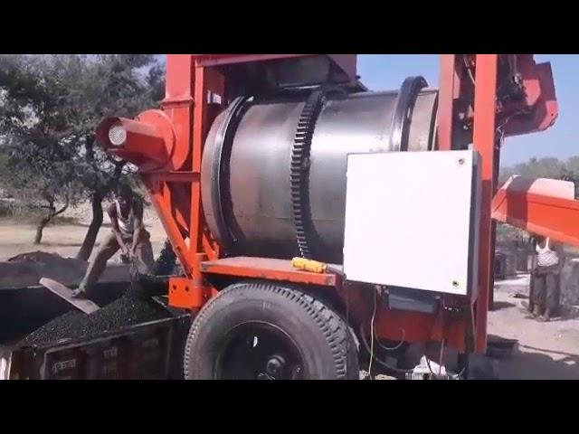 AASPA Mini Mobile Asphalt Drum Mix / Hot Mix Plant