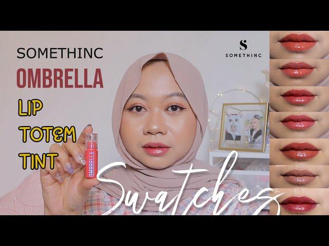 SOMETHINC OMBRELLA LIP TOTEM TINT NEW SHADES WARM TONE SWATCHES