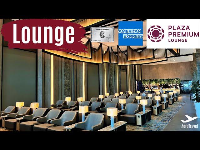 PLAZA PREMIUM LOUNGE JAKARTA SOEKARNO-HATTA TERMINAL 3 | AMEX GLOBAL LOUNGE COLLECTION REVIEW 4K UHD