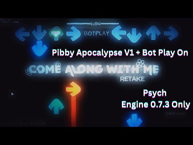 FNF Come Along With Me Retake | Pibby Apocalypse V1 + Bot Play On