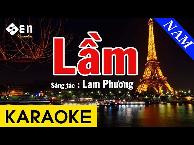 Karaoke Lầm Tone Nam Nhạc Sống - Beat Chuẩn