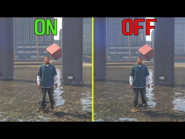 Grand Theft Auto V PS5 Ray Tracing ON vs OFF Graphics Comparison