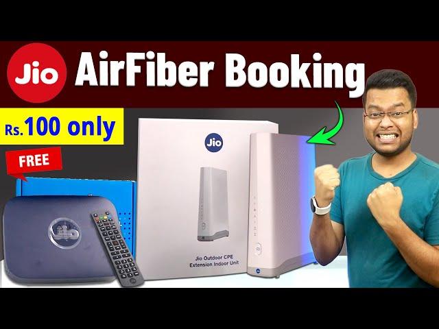 Jio AirFiber Booking - How to Book Jio AirFiber | Jio AirFiber Plans Details | Jio AirFiber Plan