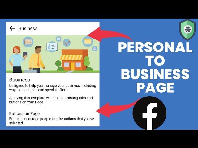 How To Convert A Personal Facebook Page to a Business Page on MOBILE 2022