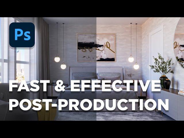 Photoshop 2020 | Fast Post-Production (Amazing Render)