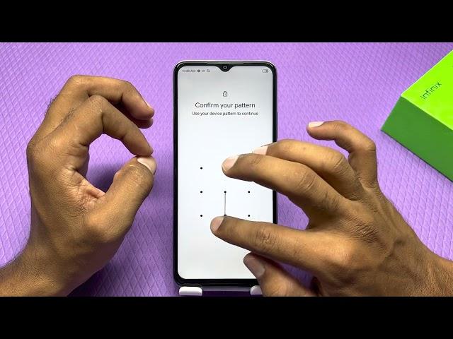 Infinix Note 30 mein pattern lock Kaise lagaen , how to set pattern in Infinix Note 30