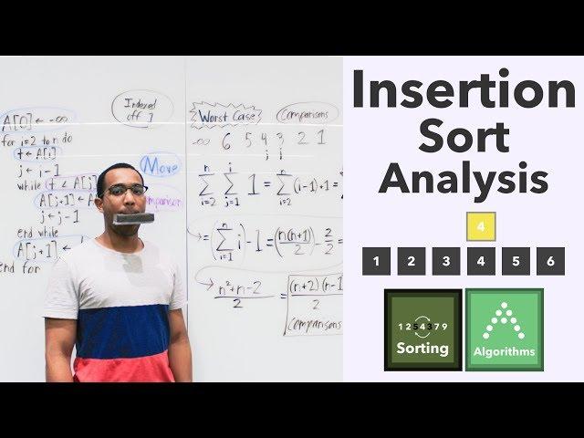 A Detailed Algorithmic Analysis of Insertion Sort. Best Case & Worst Case.