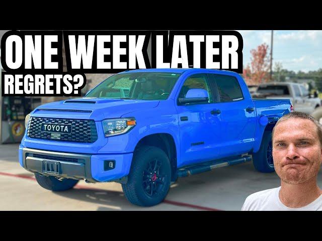 Do I Regret Selling My 3rd Gen Tundra For a 2nd Gen TRD Pro?