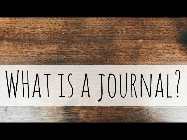 What is a Journal? | Snazzyavery