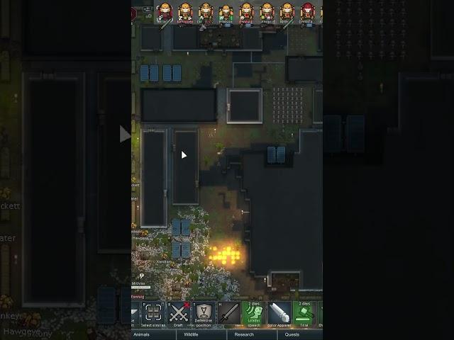 [RimWorld] Chimbers Hits an Antigrain #rimworld #shorts #gaming