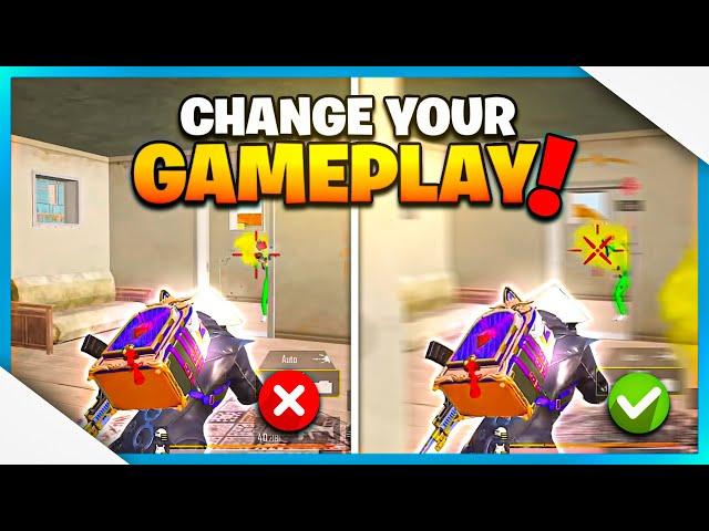 CHANGE YOUR GAMEPLAY IMMEDIATELY FROM NOOB TO PRO | PUBG MOBILE/BGMI TIPS & TRICKS