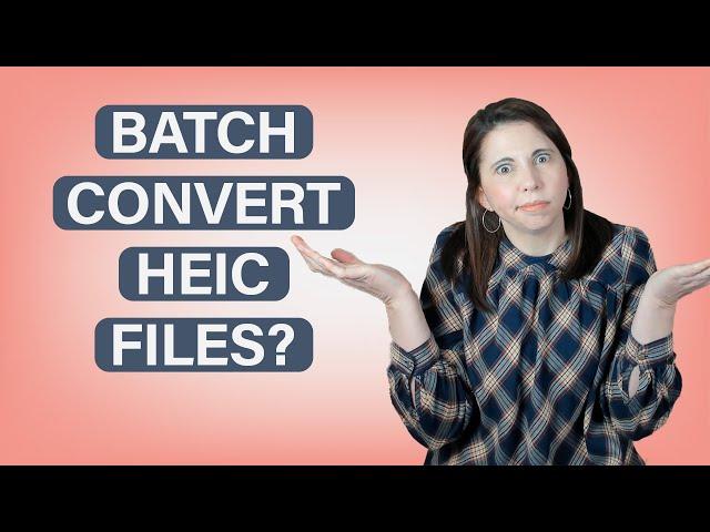 How to convert HEIC to JPEG files on iPhone and Mac