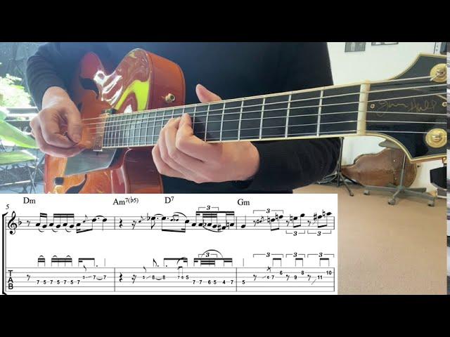 Alone Together - Jim Hall Solo Transcription/TAB