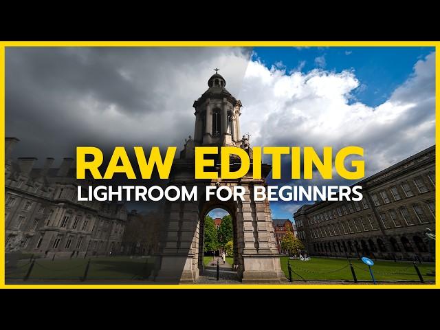 RAW Photo Editing for BEGINNERS: Lightroom Tutorial