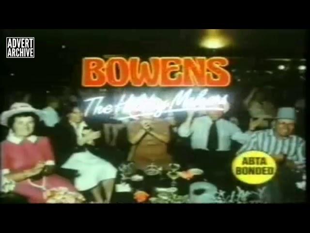 Bowens Coach Holidays Advert