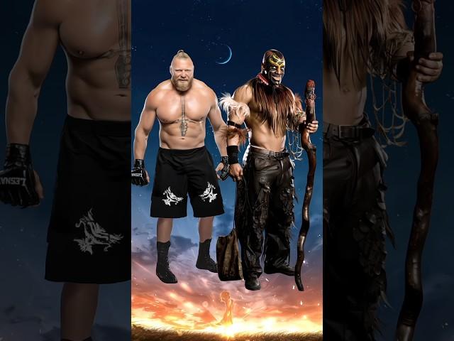 Brock Lesnar, Randy Orton & Braun Strowman vs All Wrestlers