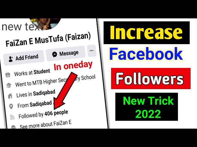 How To Increase Facebook Followers | Fb Follower Real trick | Fb auto Follower | final creator