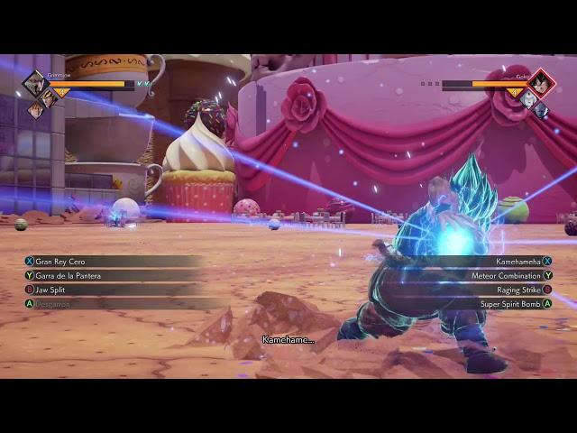 Jump force gran Rey cero overpowers kamehameha