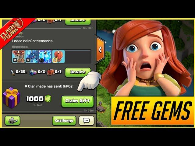 How to Donate Gems to your Friends in Clash of Clans 2024